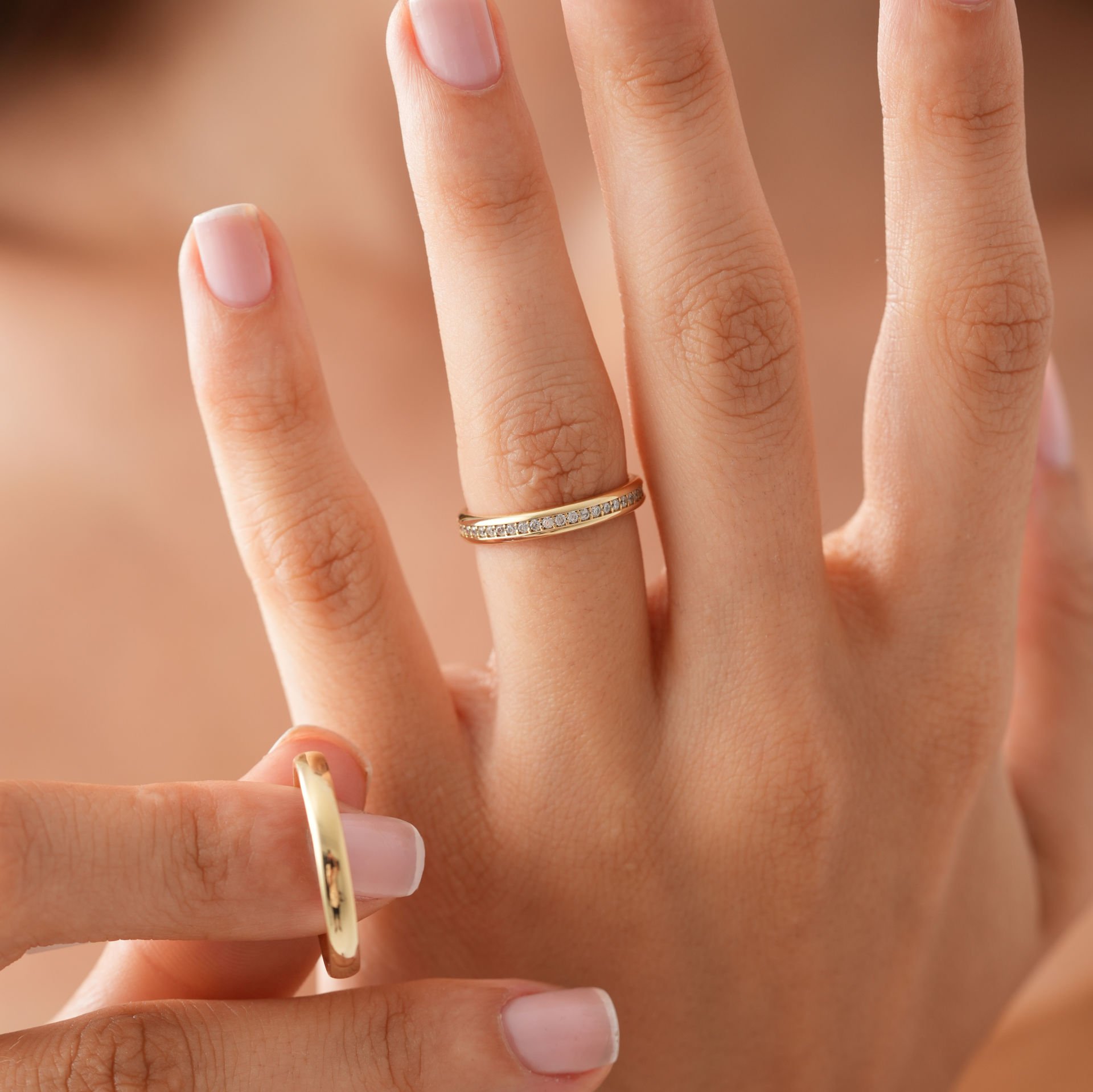 Taşlı Alyans Çift Alyans