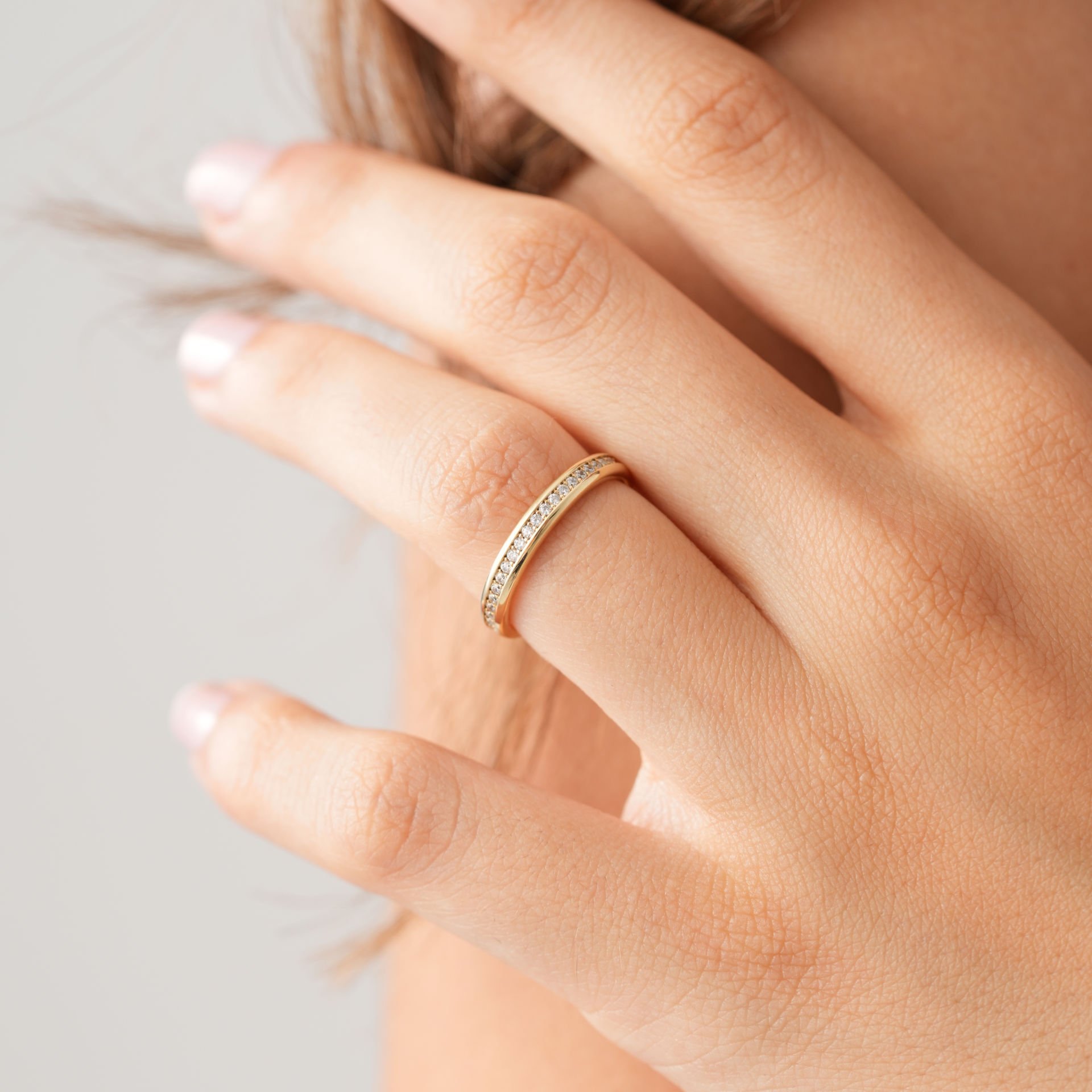 Taşlı Alyans Sadece Bayan