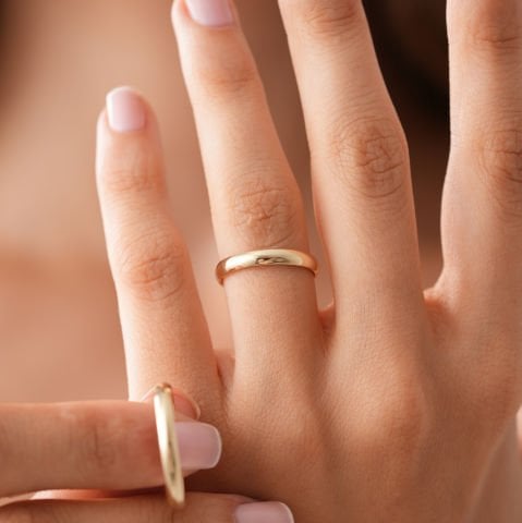 3mm Klasik Bombe Alyans