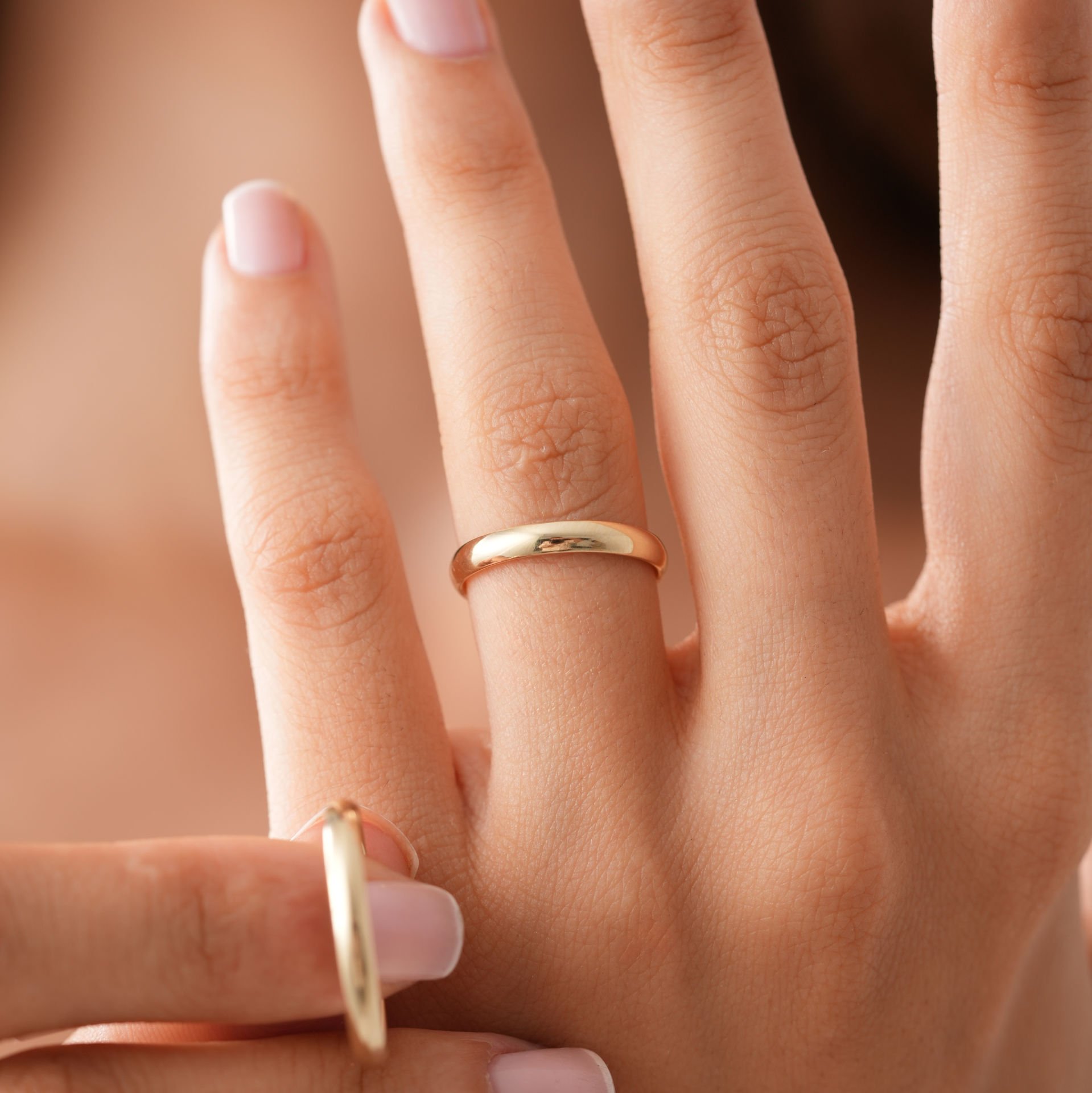 3mm Klasik Bombe Alyans Çift Alyans