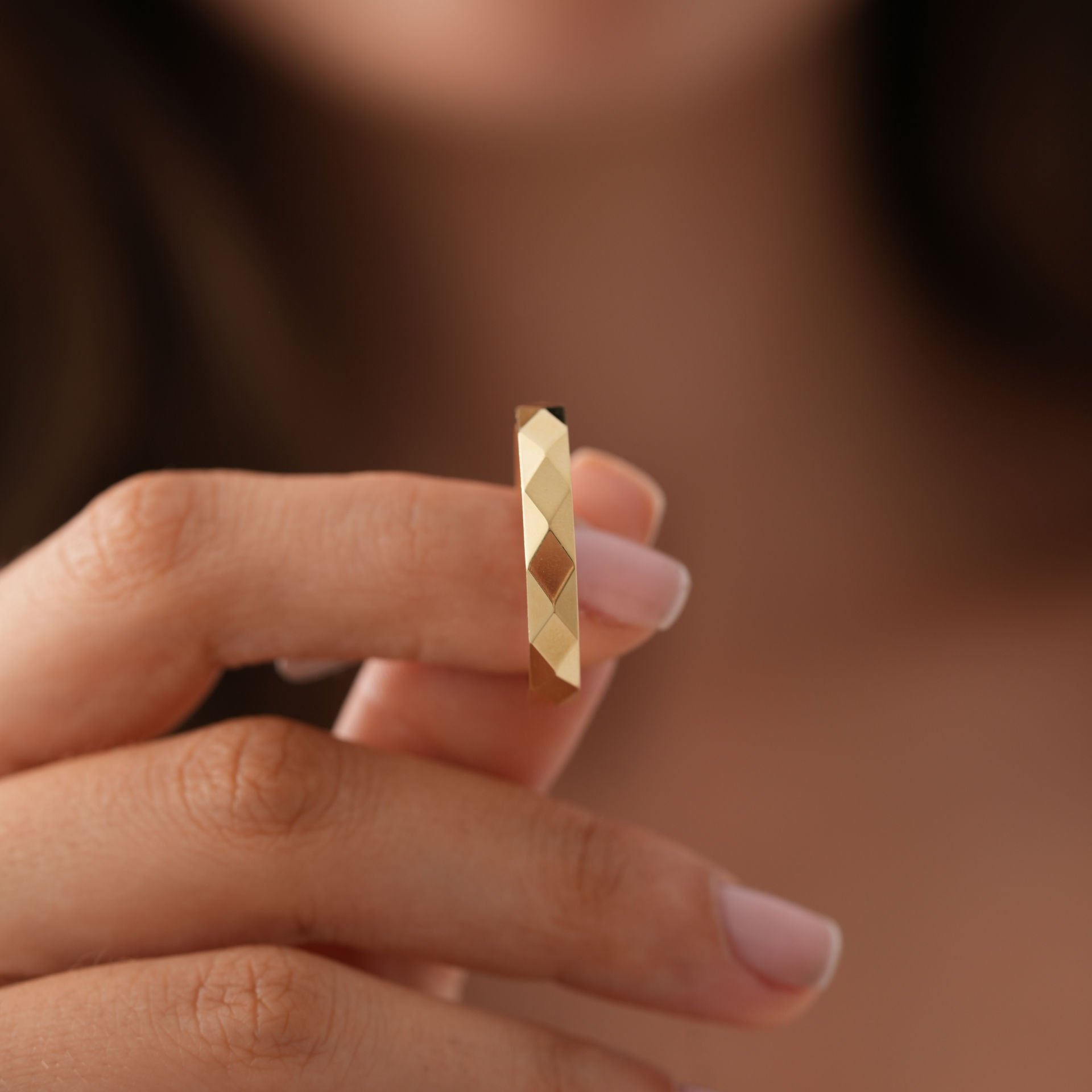 Taşsız Petek Alyans Sadece Bay