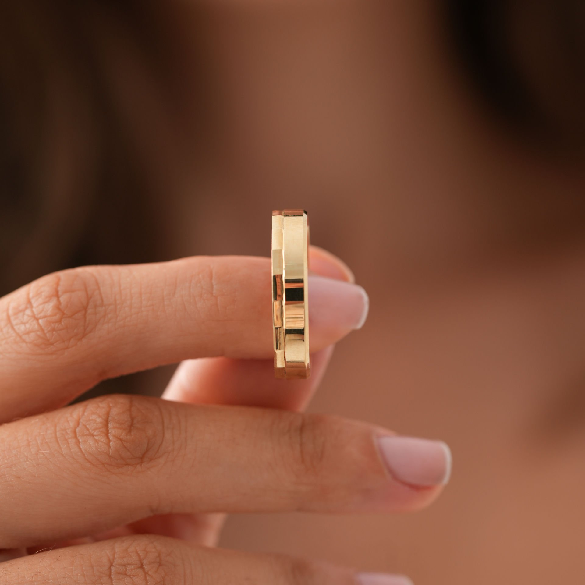 Taşlı Alyans Sadece Bay