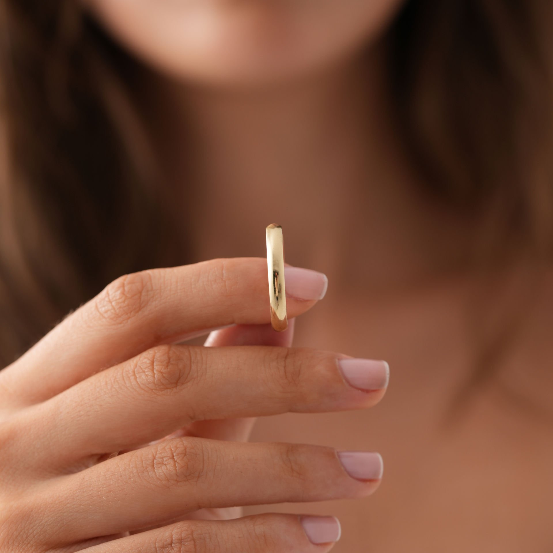 3,5mm Klasik Bombe Alyans Sadece Bay